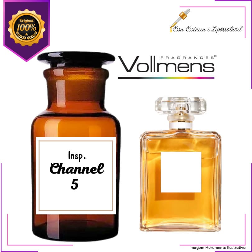 Essência Vollmens Premium Number Five  - O Toque Sofisticado da Perfumaria Importada Feminina