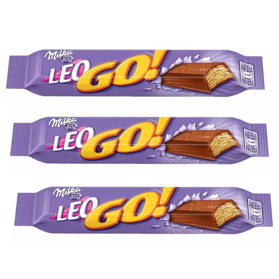Chocolate Milka Leo Go Milka Importado 48g - 3 Un