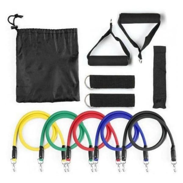 elastico exercicio kit musculação em casa elastico de treino
