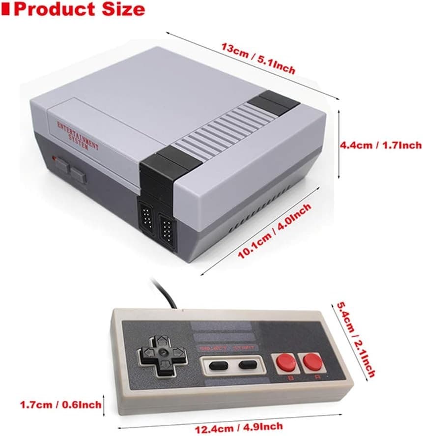 Video Game Retro 620 Jogos Clássicos Conectar Tv portatil Console Super Mini + 2 Controles