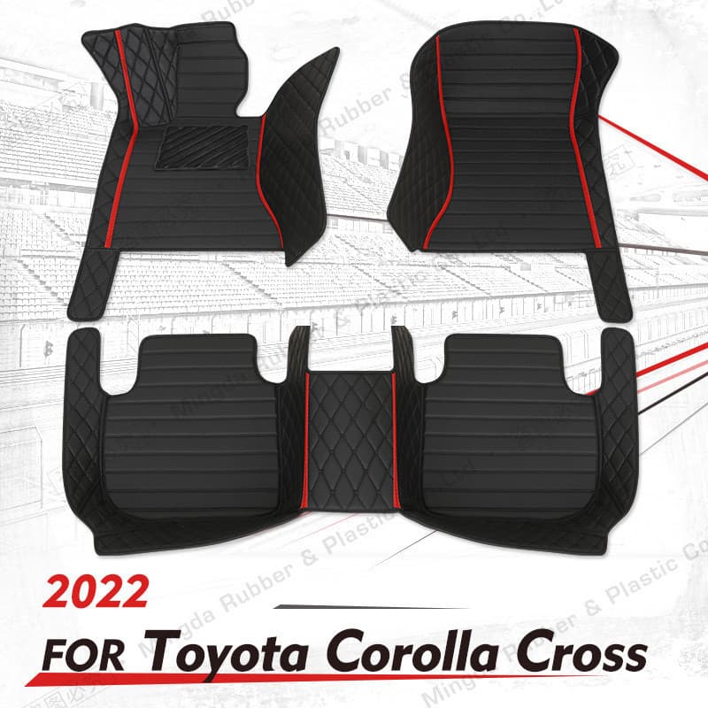 Tapetes Personalizados Para Carros Toyota Corolla Cross 2022-2025 2024 2023 2022 Auto Foot Pads Interiores Automotivos
