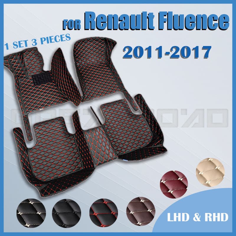 Tapete Automotivo Personalizado Para Renault Fluence 2011 2012 2013 2014 2015 2016 2017Tapetes Automotivos Personalizado