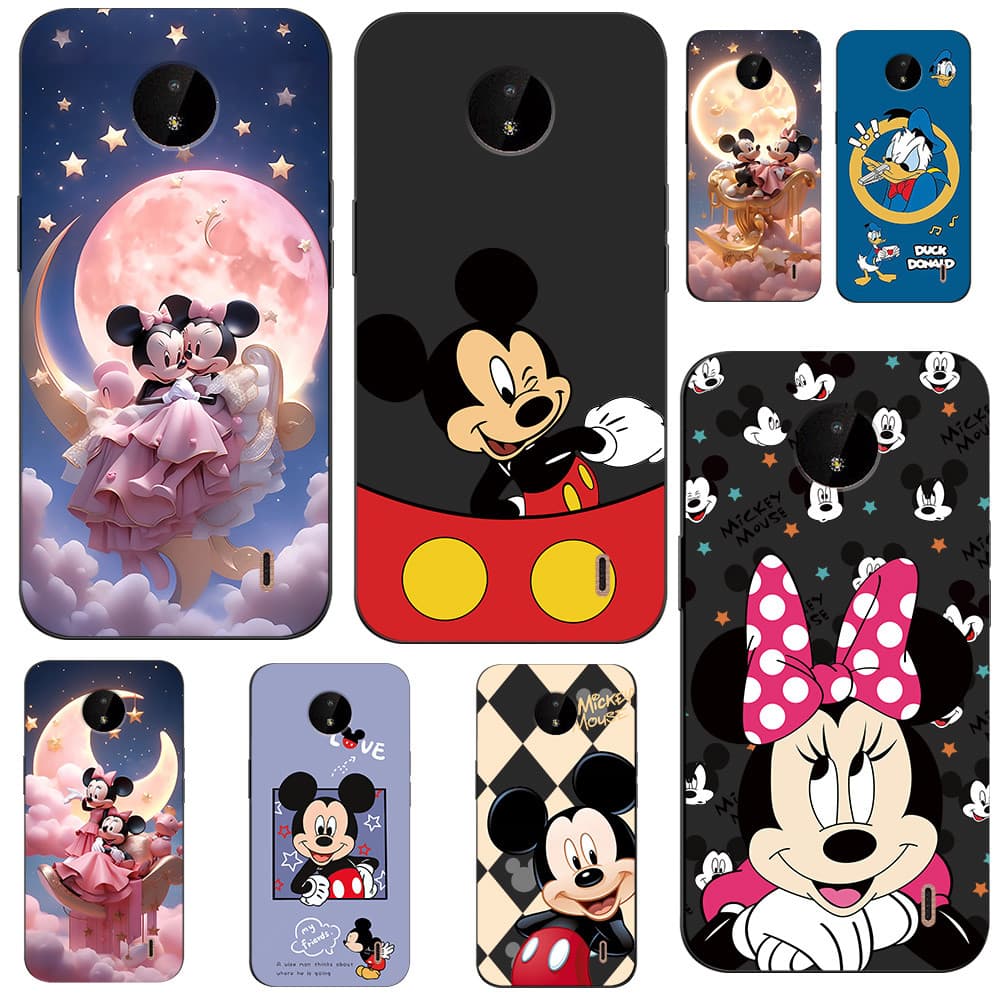 Capinha Personalizada Nokia C20 Capinha Kawaii Capinha Mickey Capinha Minnie Capinha Coquette @10026