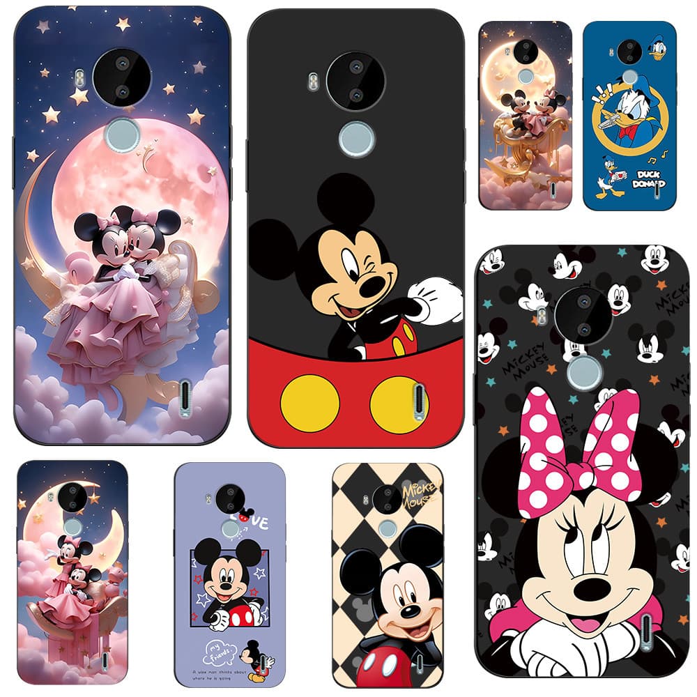 Capinha Personalizada Nokia C30 Capinha Kawaii Capinha Mickey Capinha Minnie Capinha Coquette @10026