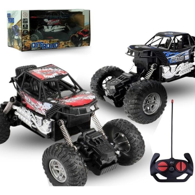 Carrinho Controle Remoto Brinquedo Pickup 4x4 Giro 360 Graus