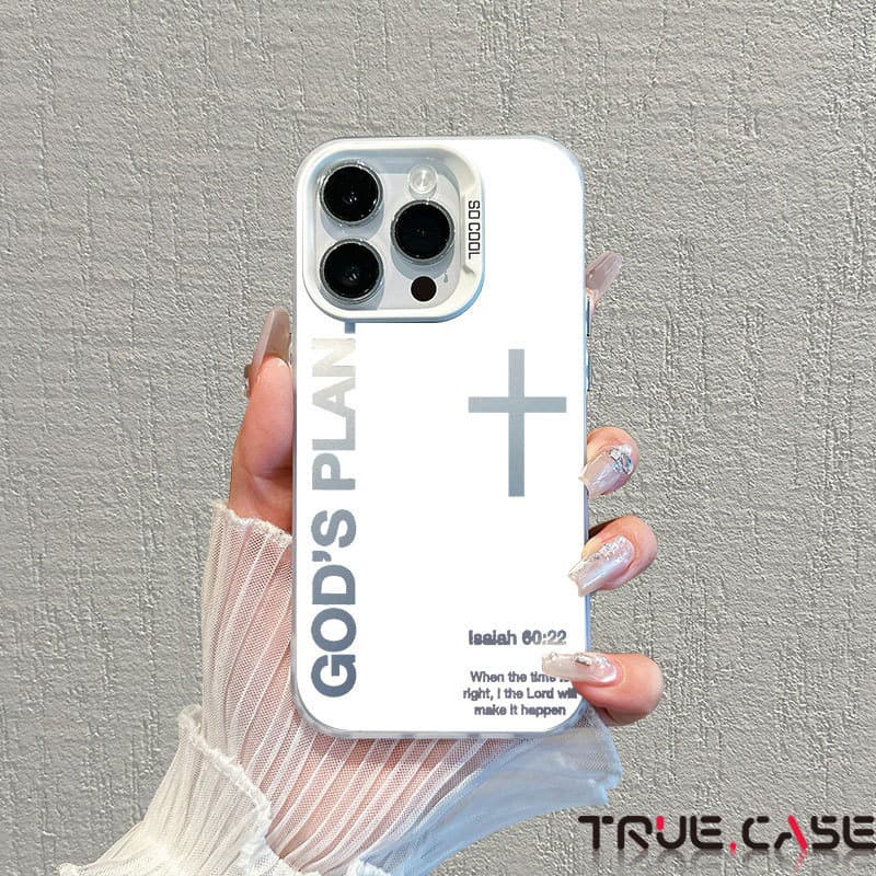 Capinha Fé Capa Celular para for iPhone 7 8 X XS XR 11 12 13 14 15 16 17 Pro Max Plus Capinha