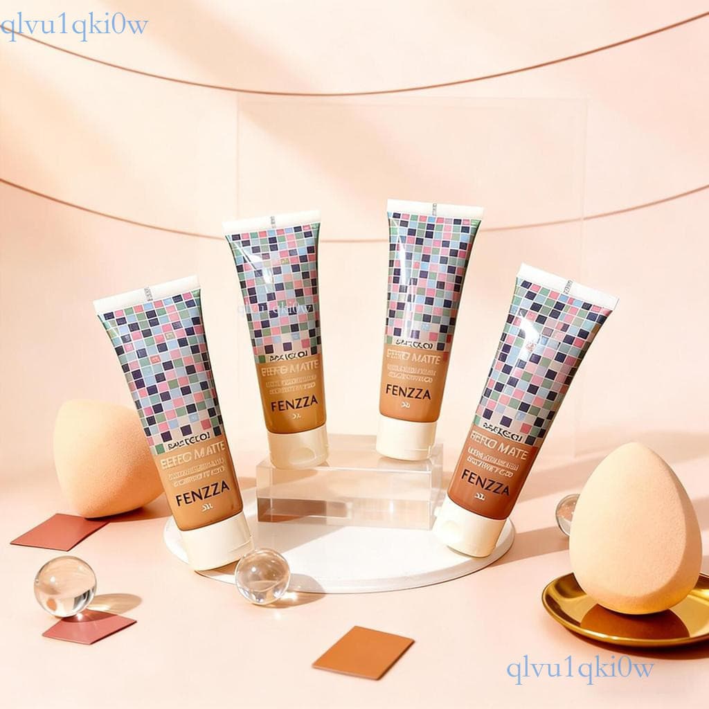 Base Líquida Efeito Matte Fenzza - com Média Cobertura BE64 💖ki0ww
