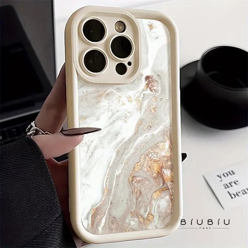 Capa de Celular luxo antiderrapante  para capinha iPhone 13 7 14 8 capinhas iphone X XS XR 12 15 16 11 Pro Max A