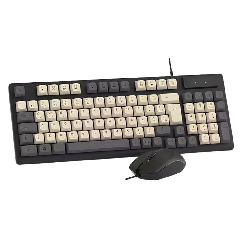 KIT TECLADO GAMER MECANICO + MOUSE