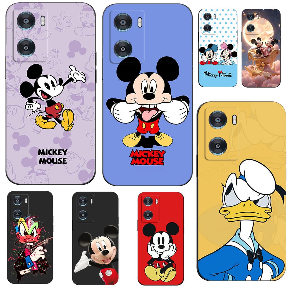 Capinha Personalizada Oppo A77 / A77S 4G Capinha Kawaii Capinha Mickey Capinha Minnie Capinha Coquette @10030