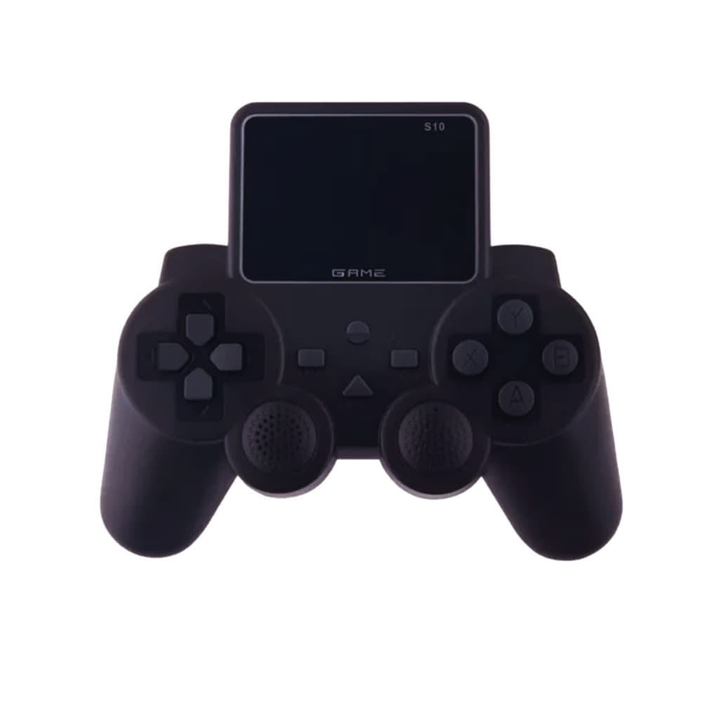 Vídeo Game Console Controle Gamepad Game Player S10 Portatil 520 Jogos Mario Retro Tela 2.4" DualC onsole Portátil Game