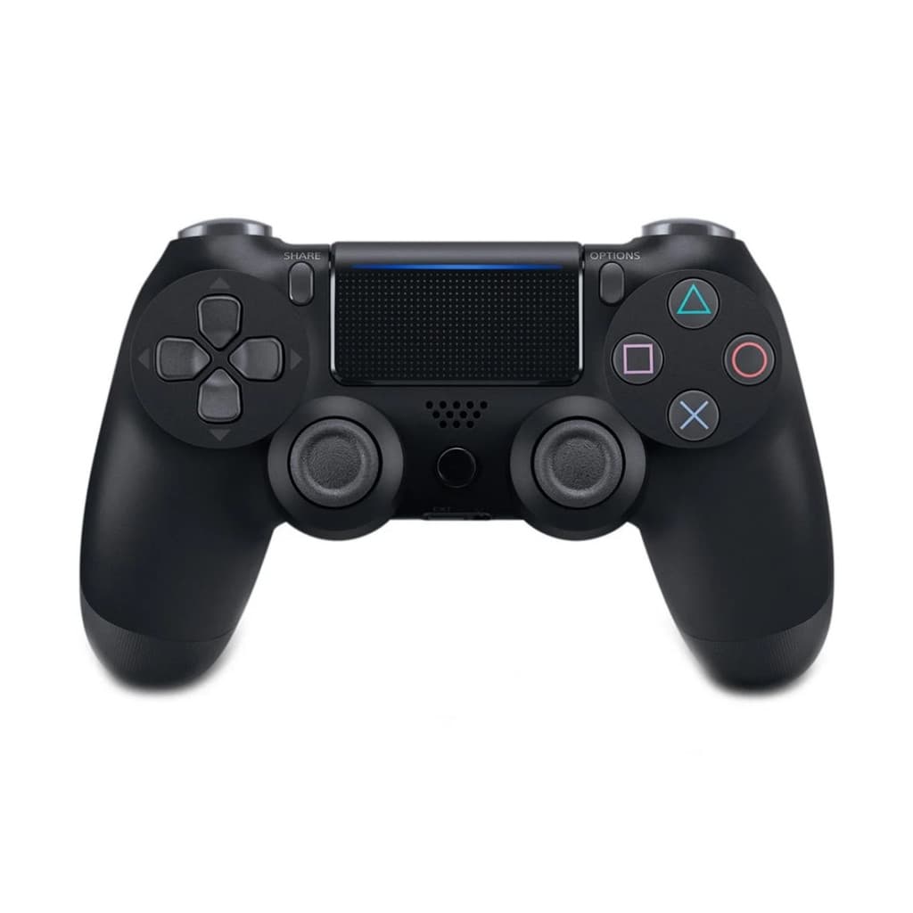 PRETO - Controle Sem Fio Video Game PS4 Bluetooth | AJ-Q04-H