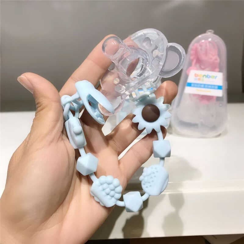 Bainbo Infantil Cartoon Chupeta Alça Anti-Perda Chupeta Corrente Chupeta de Bebê