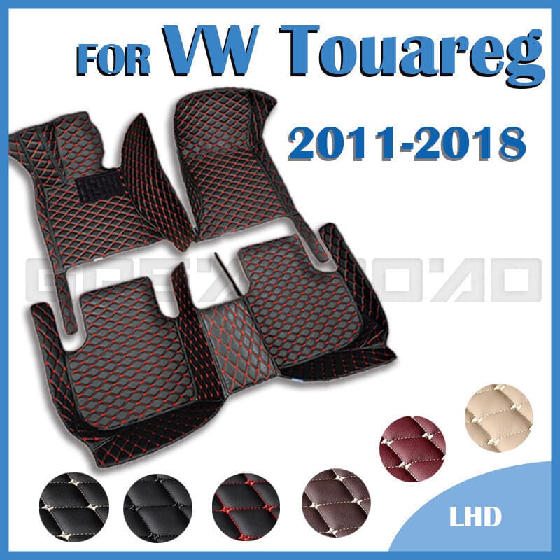 Tapetes De Carro Para VW Volkswagen Touareg 2011 2012 2013 2014 2015 2016 2017 2018 Almofadas De Pé Automotivas Personal