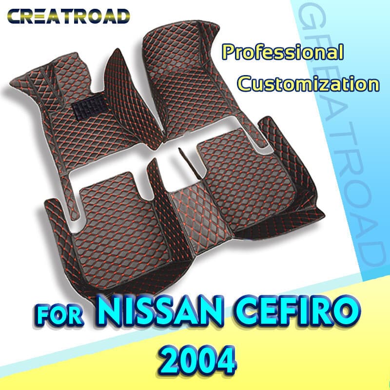 Tapetes De Carro Para Nissan Cefiro 2004 Almofadas De Pé Automotivas Personalizadas Capa De Carpete De Automóvel