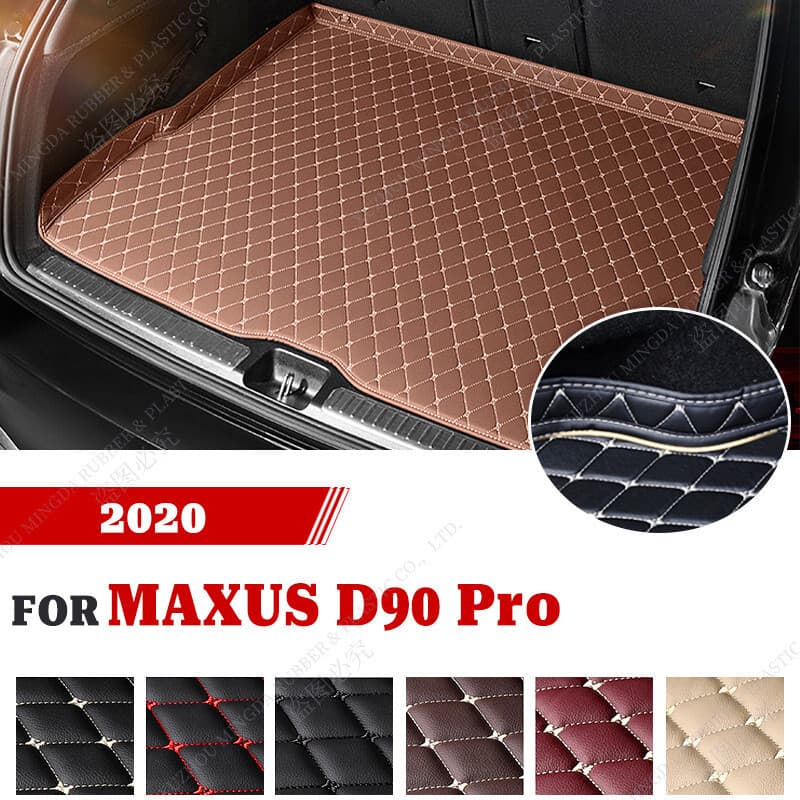 Tapete De Porta-Malas De Carro Para MAXUS D90 Pro 2020 Acessórios Personalizados Decoração De Interiores Automotivos