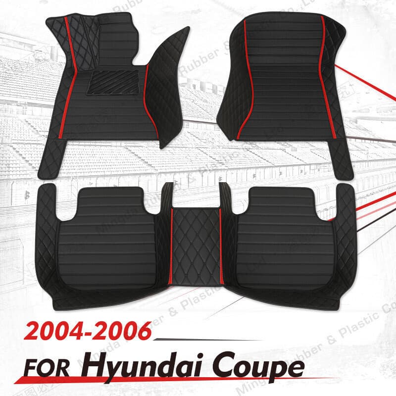 Tapetes Personalizados Para Hyundai Coupe 2004 2005 2006 , Almofadas Pés Automotivos , Capa Carpete De Automóvel