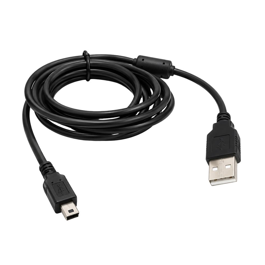 Cabo Carregador 1,5 Metros Para Câmeras Controle Vídeo Game Console 3ª Geração V3 Mini Usb 5p Kapbom