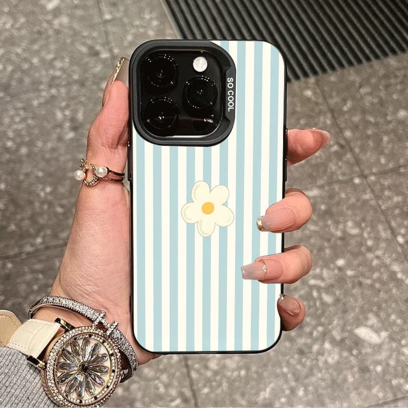 Capinha de Celular listras IPHONE 13 11 15 14 12 16 17 PRO MAX X XR XS MAX PLUS Proteção Anti Impacto Promoção