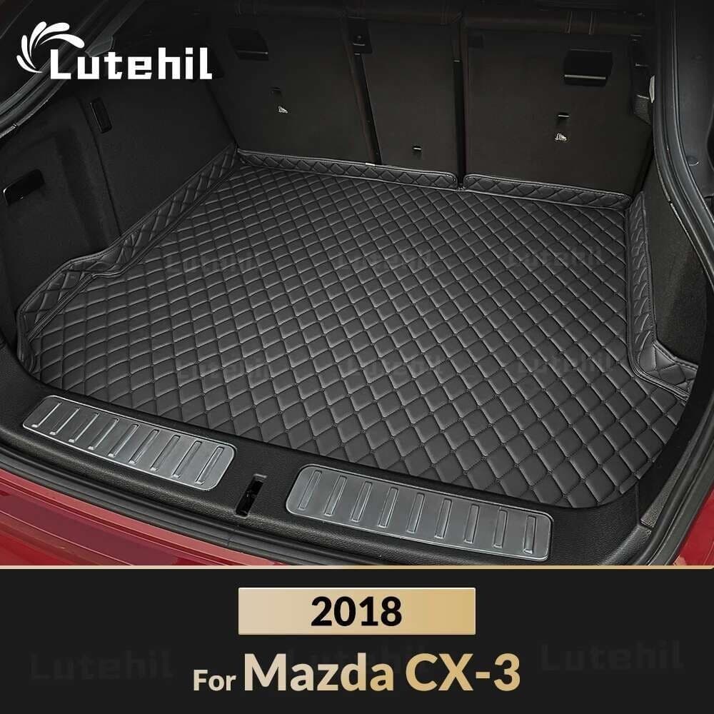 Tapete De Porta-Malas De Carro Para Mazda CX-3 2018 Acessórios Personalizados Decoração De Interiores Automotivos