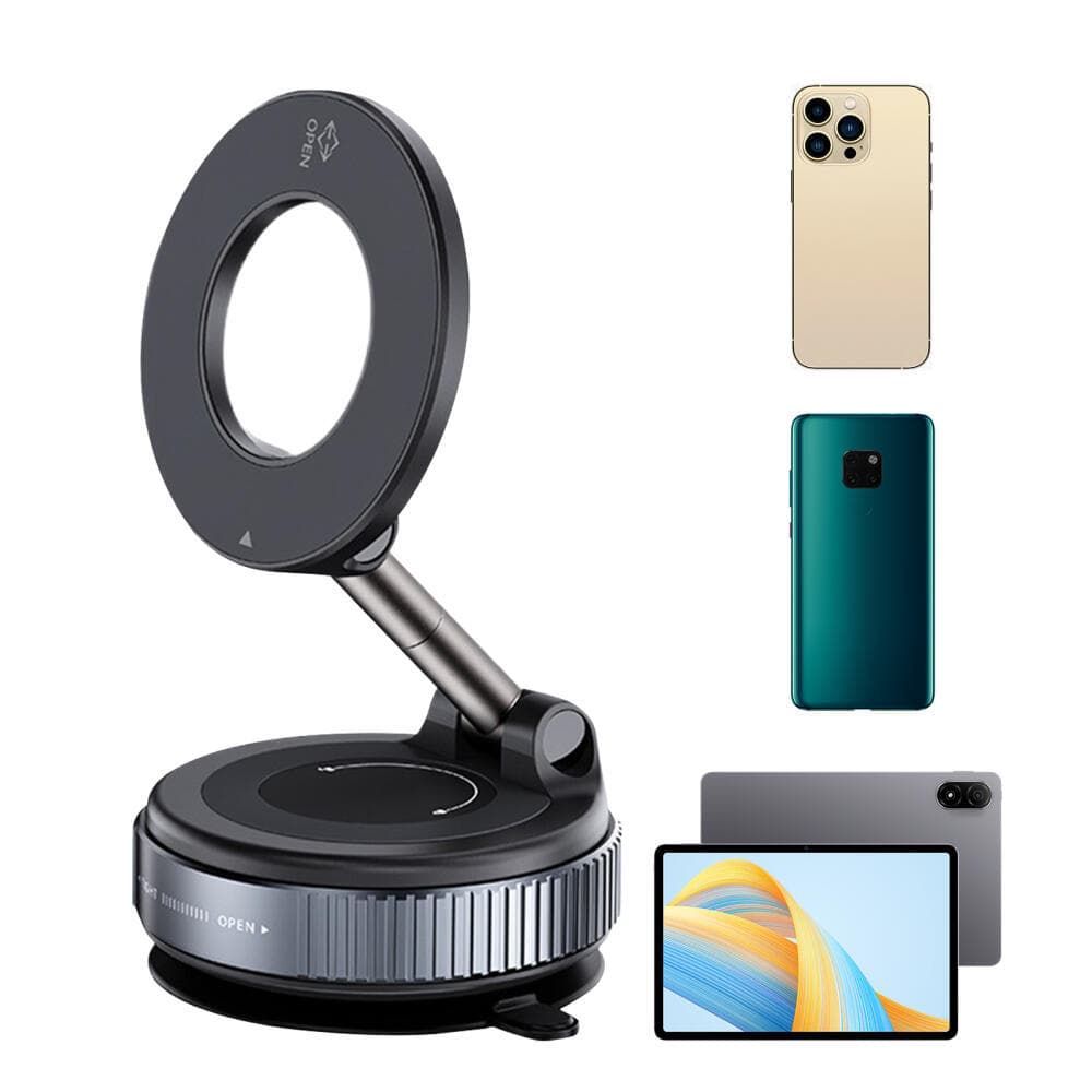 Novo Suporte De Telefone Para Carro Magsafe [2800gf Magnético] 360 ° Ajustável De , Suportes Seu iPhone 17 Pro Max 16 15