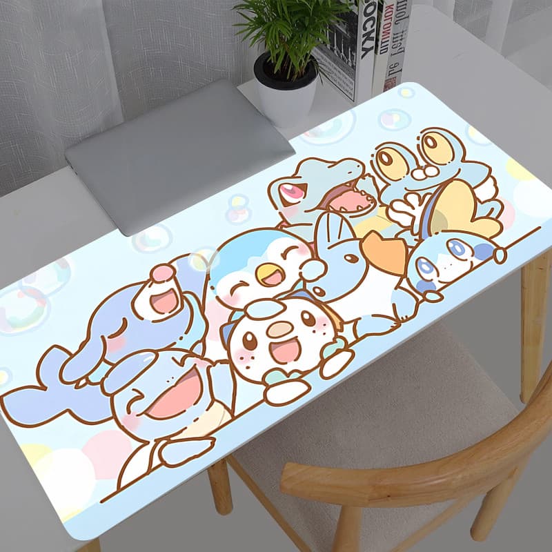 Mouse Pad Gamer Notebook Pikachu Jogos Novo XXL Teclado Grande Mousepad Tapete De Mesa De