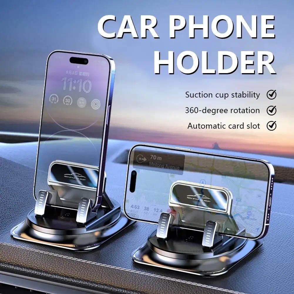 360 Graus Rotativo Universal Suporte Do Telefone Carro Painel Montagem Fácil Instalar Veículo Móvel