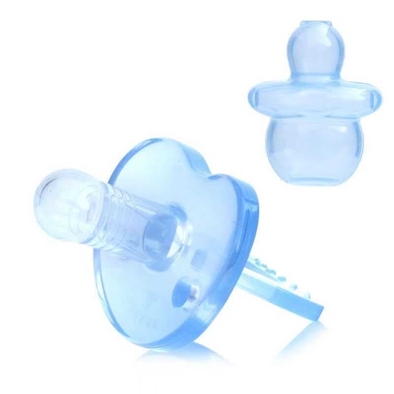 Hito chupeta Super macia imitação de leite materno Silicone chupeta bebê coaring ferramenta útil dormir tipo S tamanho L