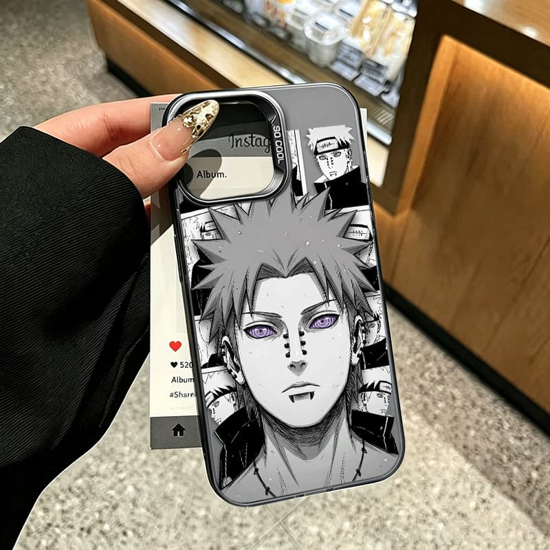 Capinha de Celular Anime Pain Samsung A16 A54 A15 A34 A23 A05 A55 A35 S24 S25 TPU Anti Impacto
