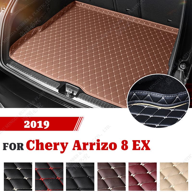 Tapete De Porta-Malas De Carro Para Chery Arrizo 8 EX 2019 Acessórios Personalizados Decoração De Interiores Automotivos
