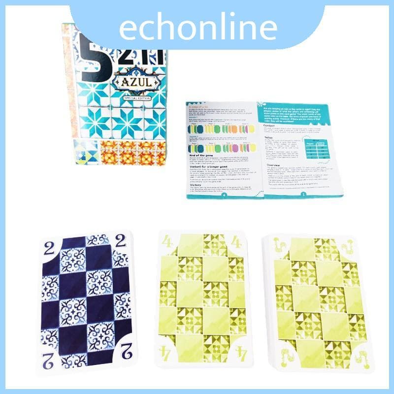 Jogo De Cartas Especial Azul Edition Com Jogabilidade Envolvente Para Crianças E Jogos Noturnos Família