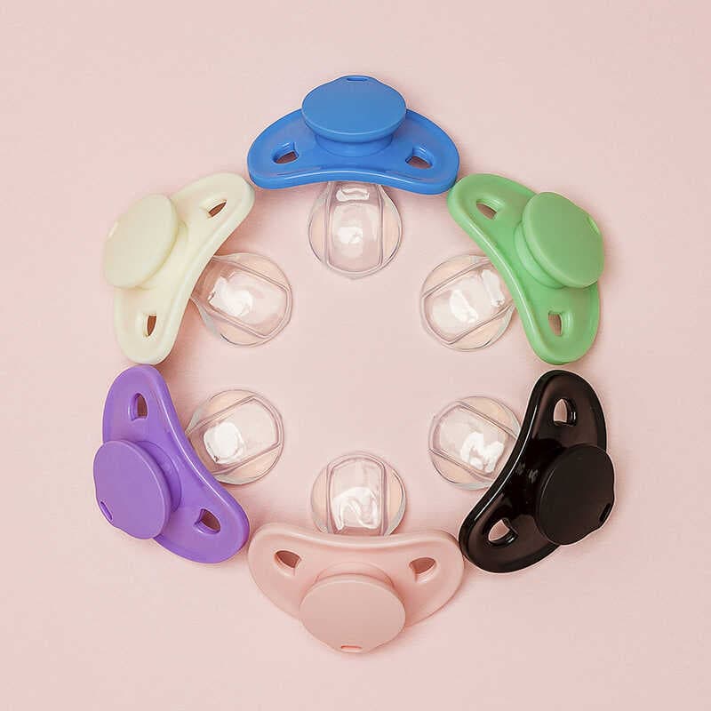 Novo produto de alta qualidade europeu americano adulto chupeta bebê chupeta Silicone líquido grande chupeta mordedor