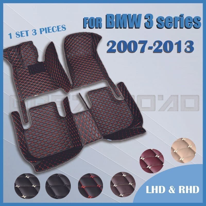 Tapetes De Carro Para BMW Série 3 Conversível E93 2007 2008 2009 2010 2011 2012 2013 Almofadas De Pé Automotivas Persona