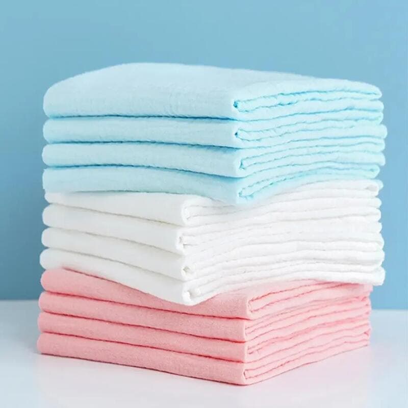 10 Pçs Fraldas De Gaze Do Bebê Algodão Fralda Para Recém-Nascido Mudando Lavável Reutilizável Dupla Camada Toalhas De Ma