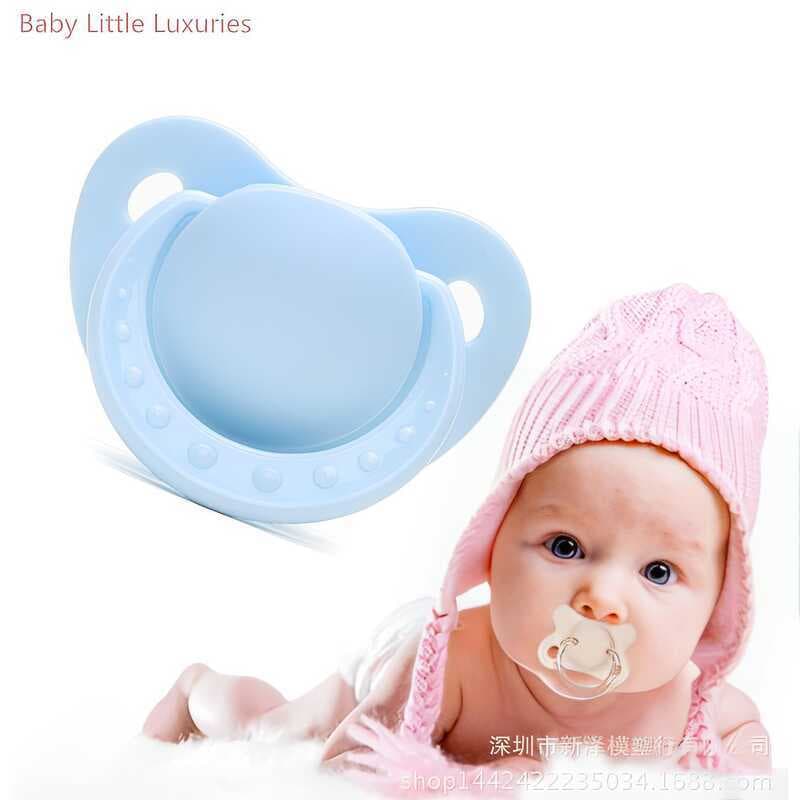 Chupeta de bebê tipo dormir, Silicone Super macio de qualidade alimentar, mordedor de bebê divertido