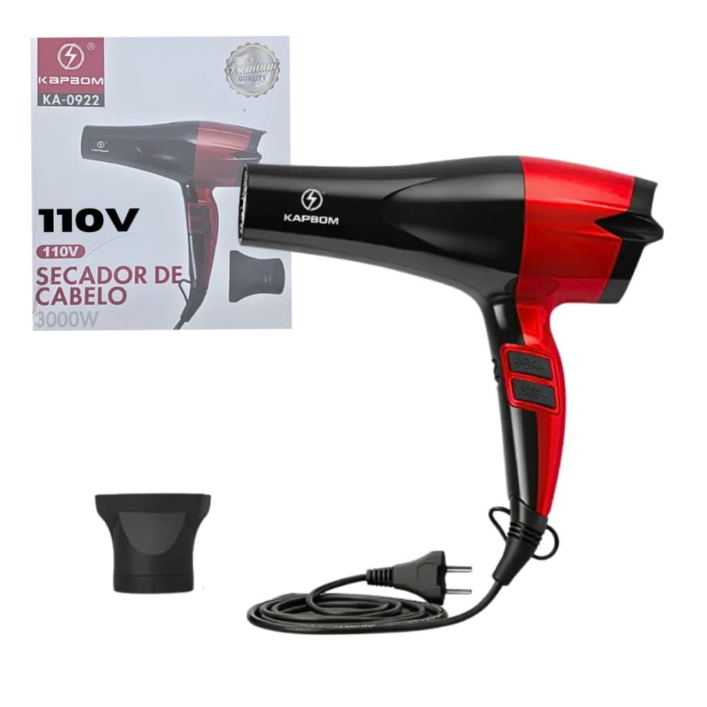 Secador de Cabelo Profissional 3000w Premium 110V