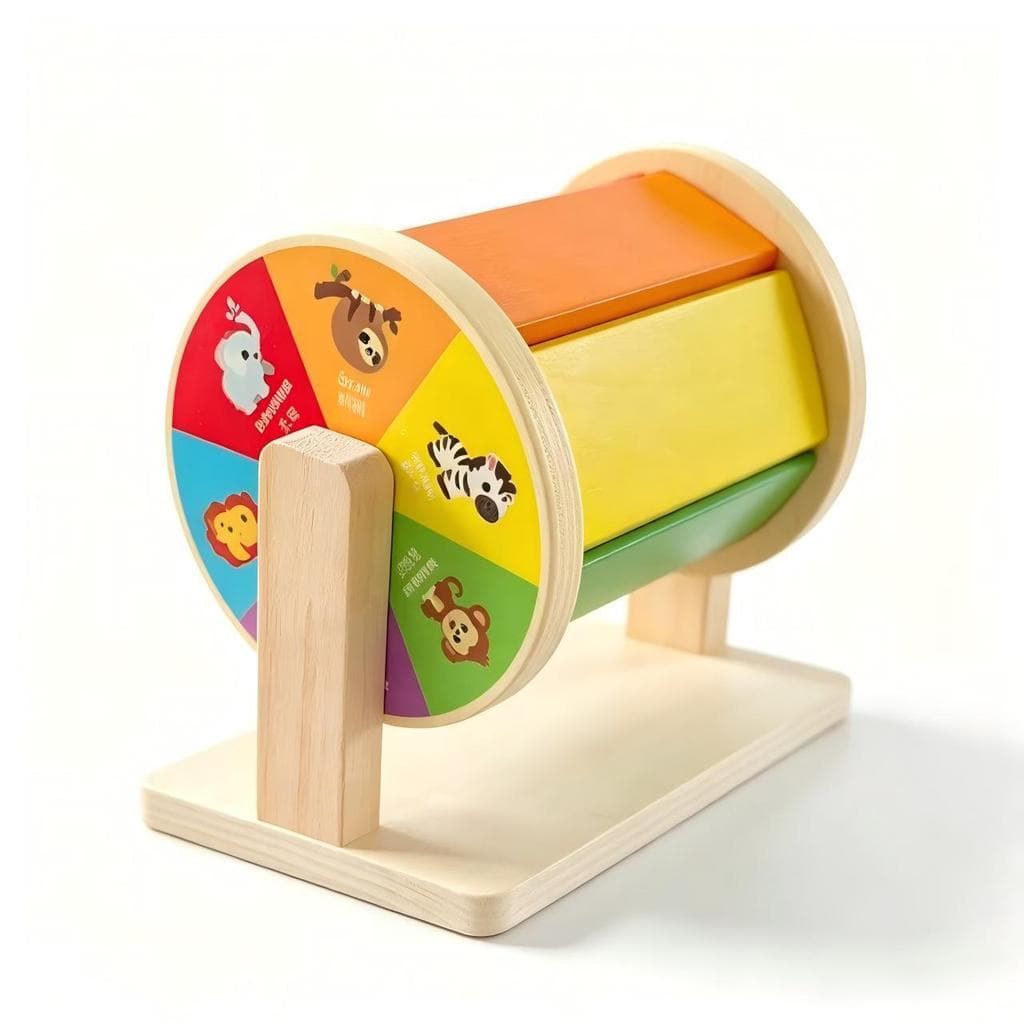Tambor têxtil montessori, brinquedos educativos infantis, auxiliares de ensino, crianças, brinquedos educativos para beb