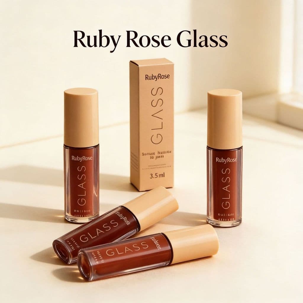 Batom Líquido Matte Ruby Rose HB 578 – Acabamento Matte, Cor Intensa e Hidratação