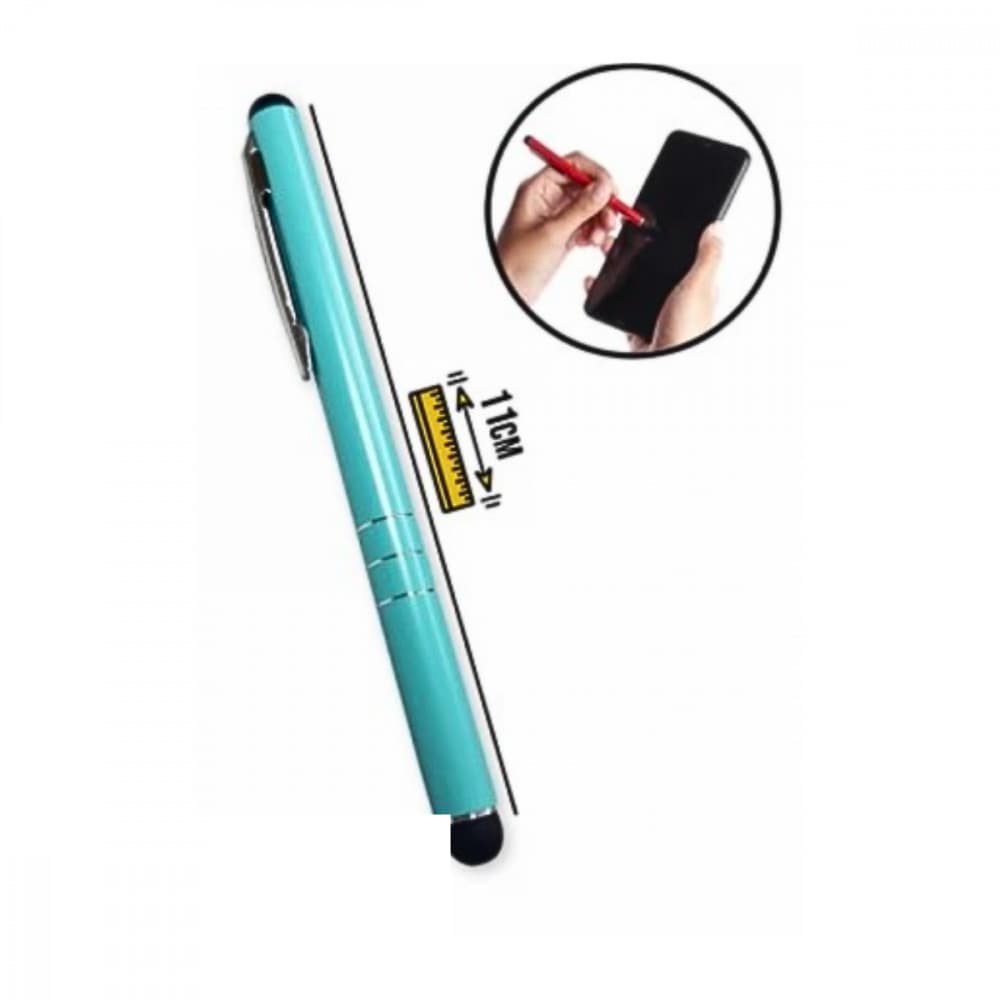 Caneta Touch Stylus Universal Celular Tablet iPhone Android Alta Precisão Anti-Risco Touchscreen