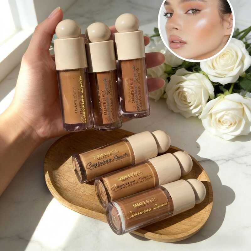 Sarah's Contorno Liquido Rare Beauty Facial de Maquiagem - Definição e Naturalidade S6603