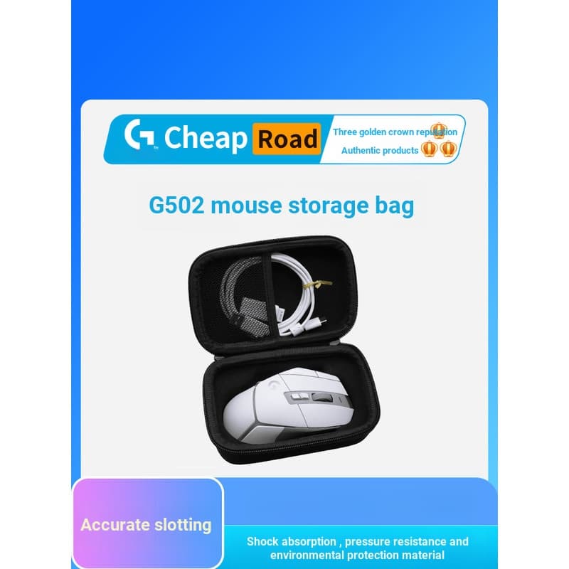 Logitech Mouse saco G502 G502X Plus sem fio com fio correspondência dedicado caixa de armazenamento portátil resistente 