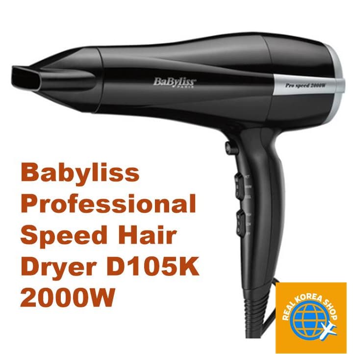 [Babyliss] Velocidade Profissional ​ Secador De Cabelo D105K 2000W