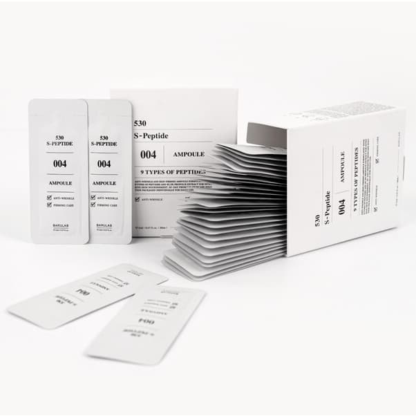 BARULAB 530 S-Peptide Ampoule 1Cx (30un) Sérum Facial Própolis 85% Anti-Idade Rugas Firmeza