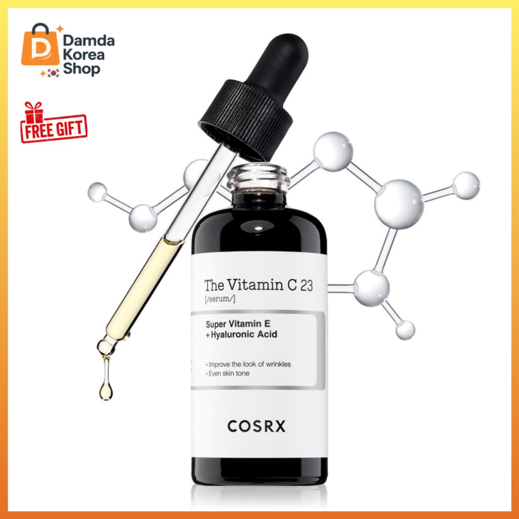 [Cosrx] The Vitamin C 13/23 Serum 20ml Cuidado Iluminador + Ácido Hialurônico + Vitamina E