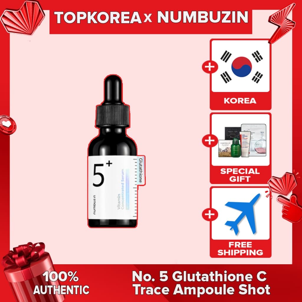 ★ Numbuzin Não . 5 Soro Glutationa C Trace Ampoule Shot/Vitamina Concentrado 30ml/TOPKOREA/Envio Da Coreia