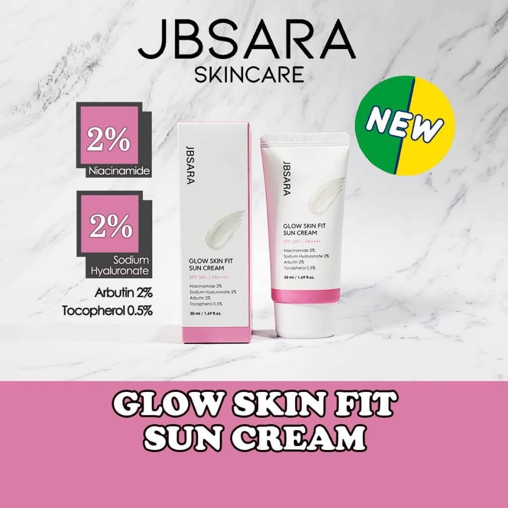 JBSARA GLOW SKIN FIT SUN CREAM 50ml SPF 50+ PA++++