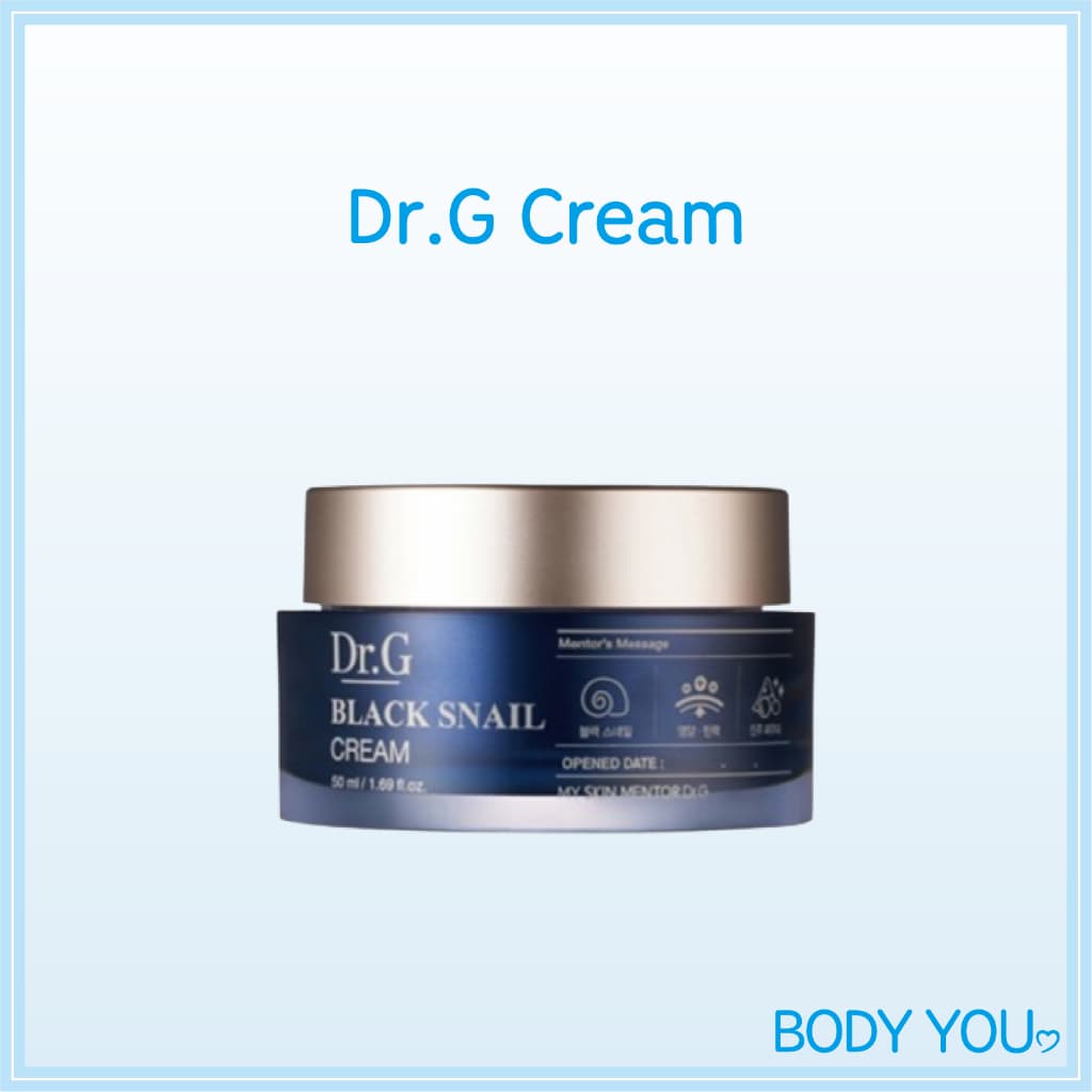 [Dr.G] Kit Creme Black Snail 50ml + 20ml / Anti-Idade e Firmeza / [100% Autêntico]