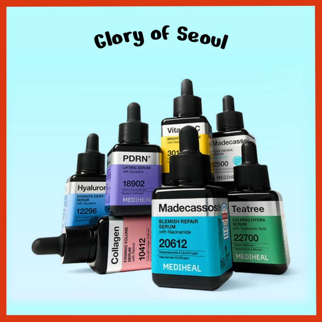 MEDIHEAL Serum (Vitamina C/Madecassoside/Teatree/MadeCassOSide Pore/Pdrn Lifting), (5 tipos), 40ml