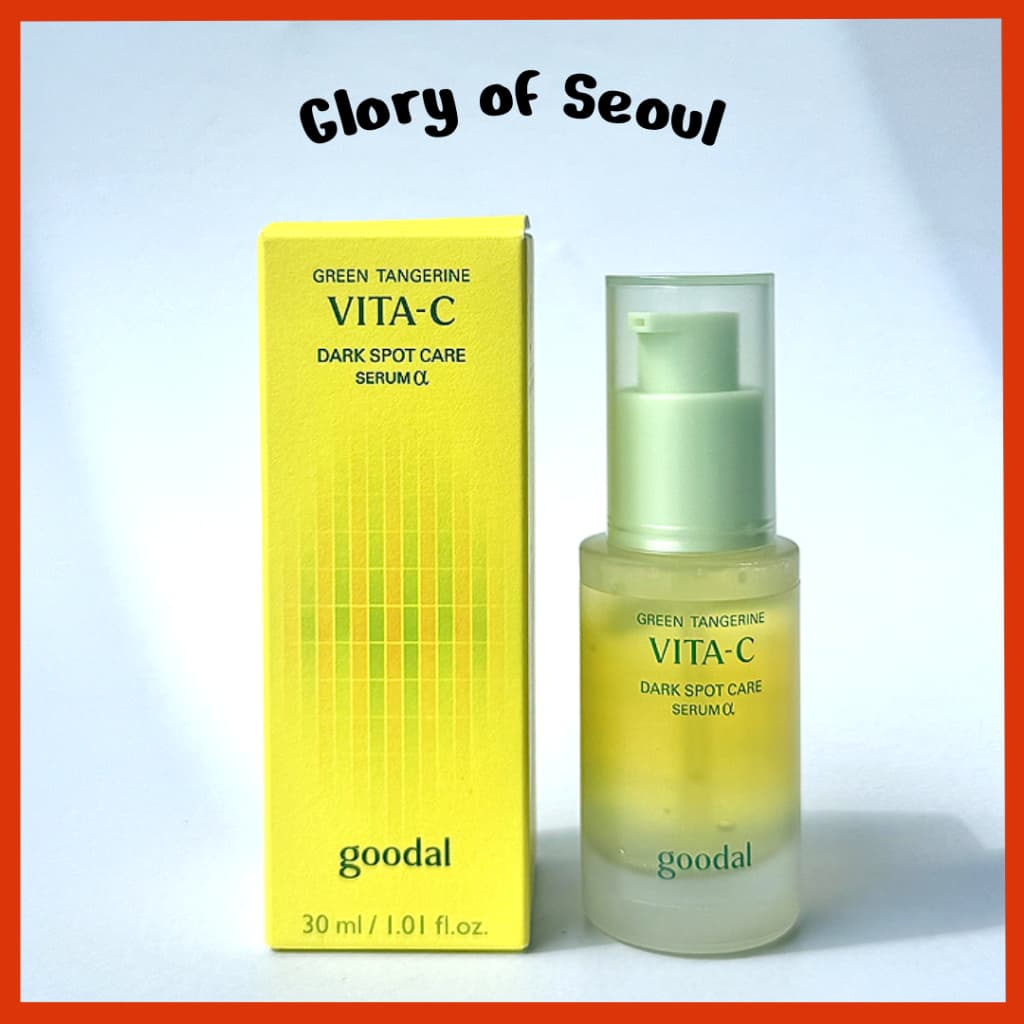 [Renovado] GOODAL Soro Vitamina C Tangerina Verde 30ml , 40ml , 50ml