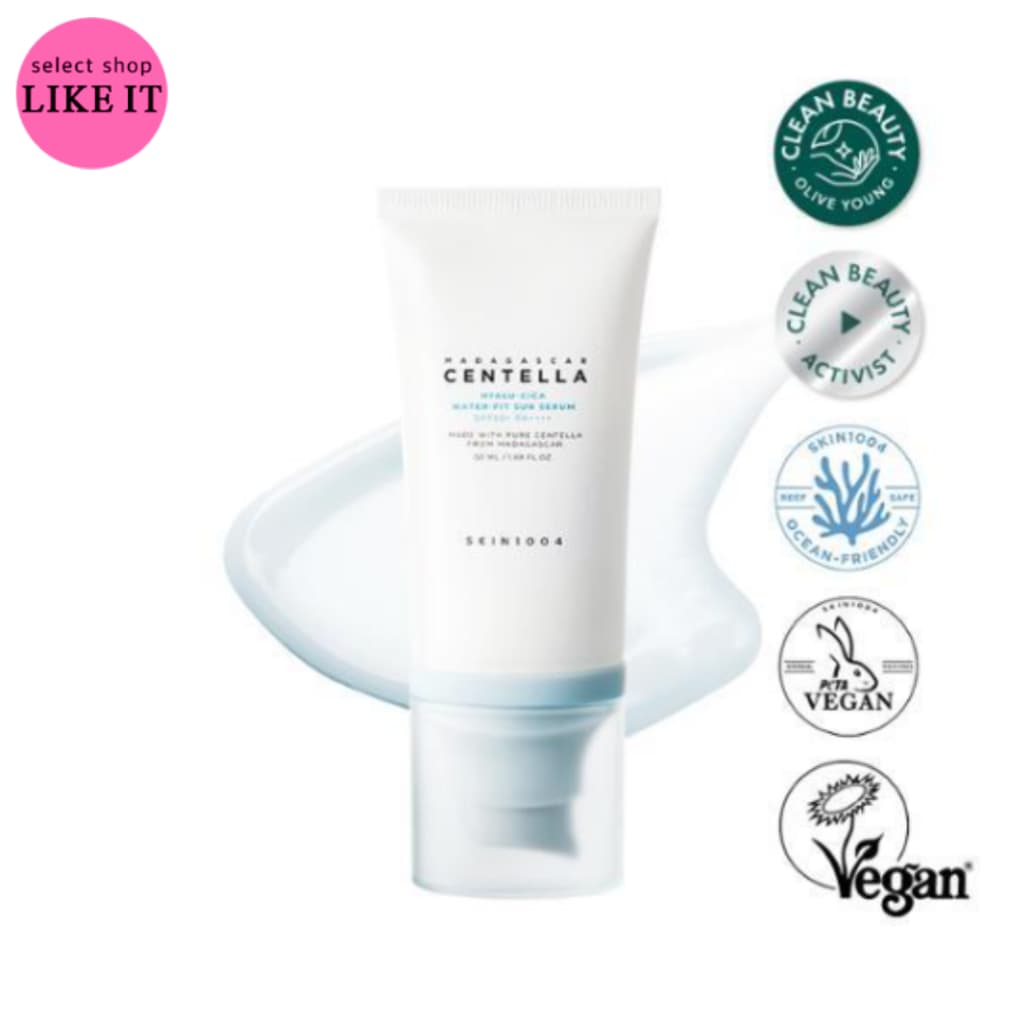 SKIN1004 Madagascar Centella Hyalu-Cica Water-Fit Sun Serum 50mL/Envio Da Coreia